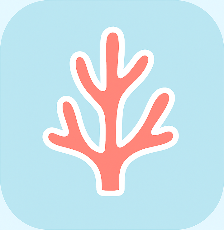 coralate coral icon